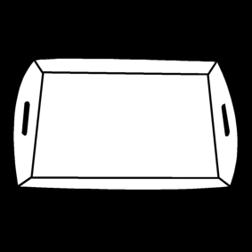 plateau / plateau de serveur